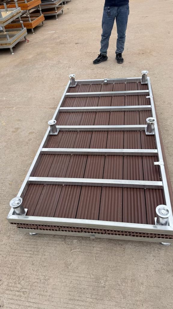 Modular Decking — Walnut Espresso Finish
