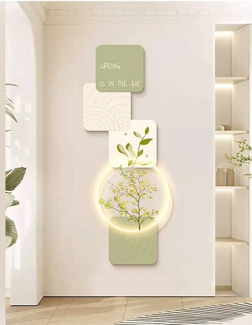 "Spring Is in the Air" Sage Green Floral Panel Set